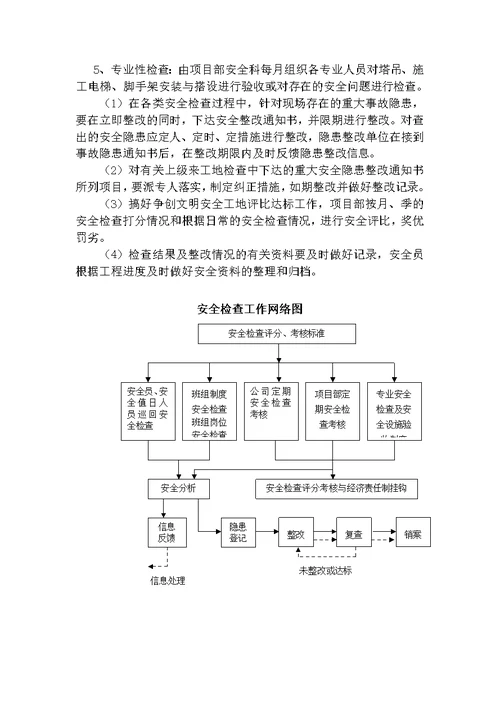 安全文明施工及环境保护施工技术措施