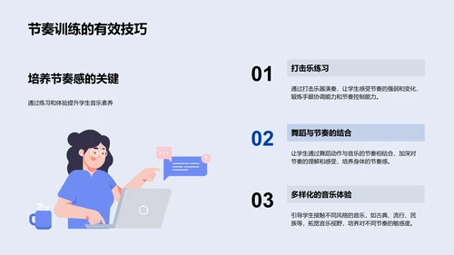 小学节奏学习讲解PPT模板