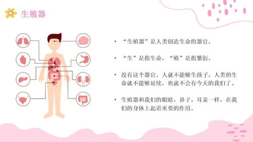 小学生性教育插画主题班会PPT课件