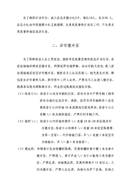 大型活动安保专项方案模板.docx