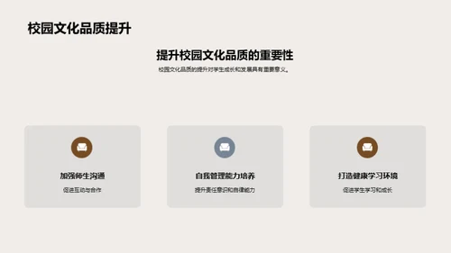 提升校园文化生活