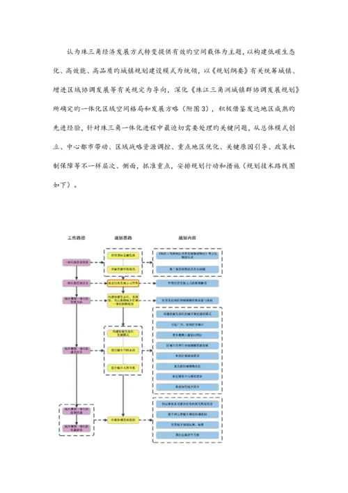 珠江三角洲城乡规划一体化规划有图.docx