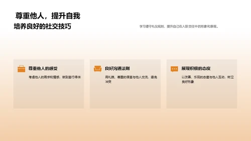 礼仪塑造品格