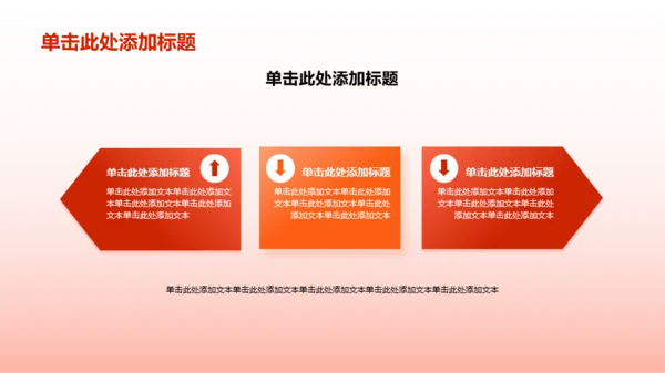 红色渐变强化学习PPT模板