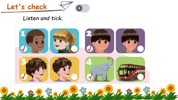 Unit 1 How tall are you  Part C story time