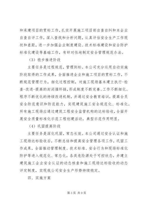 质量标准化考核实施方案 (4).docx