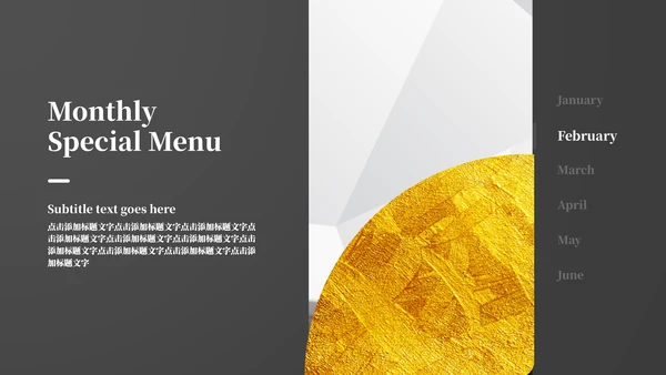 黑金质感商务计划书通用PPT模板