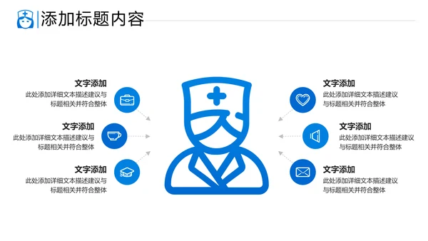 医生护士智慧医疗医学医药通用PPT模板