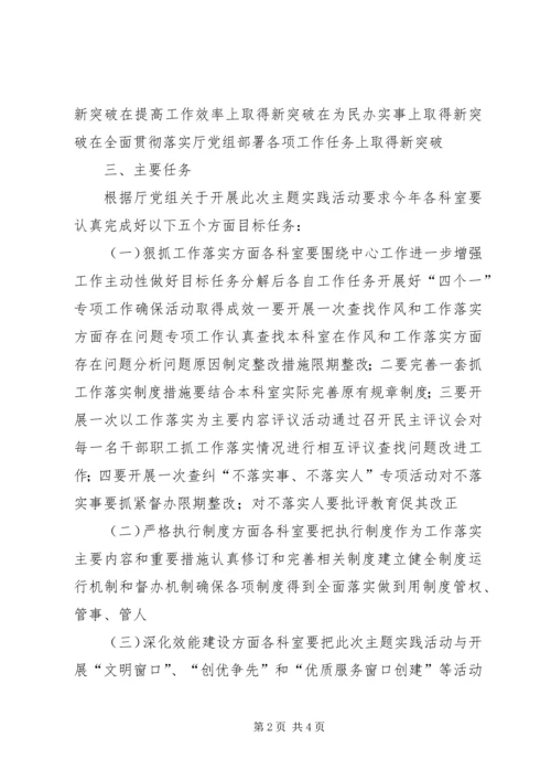 作风建设主题实践活动意见.docx