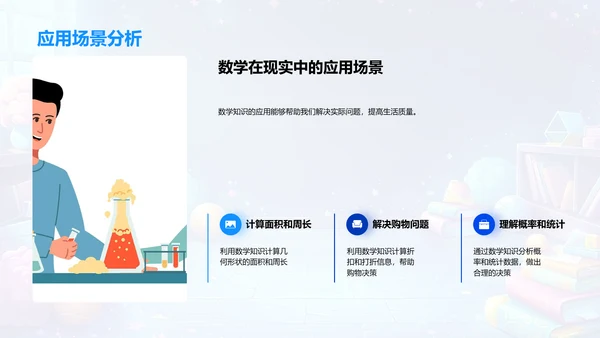 数学学期复习PPT模板