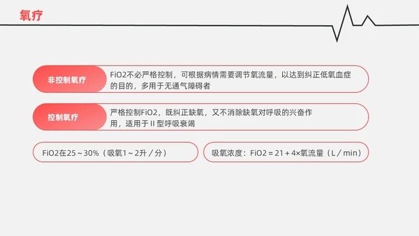 红白色渐变色简约风格呼吸衰竭医护工作人员培训PPT