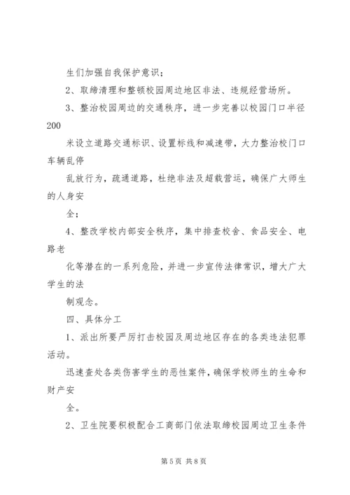 学校园周边环境的整治报告 (6).docx