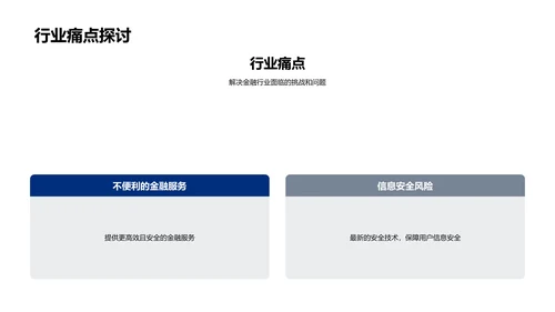 金融科技新品路演PPT模板