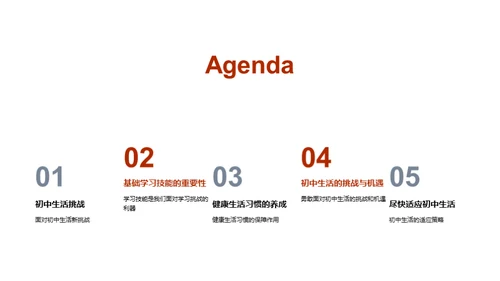 初中生活启航指南