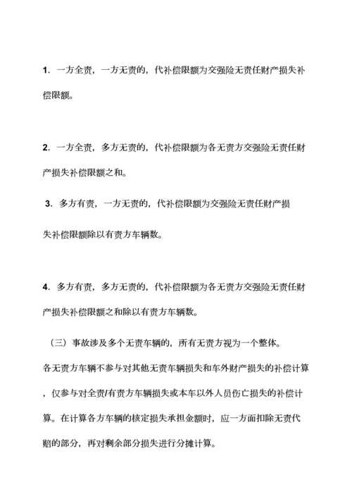 合同范本之交强险保险合同条款.docx