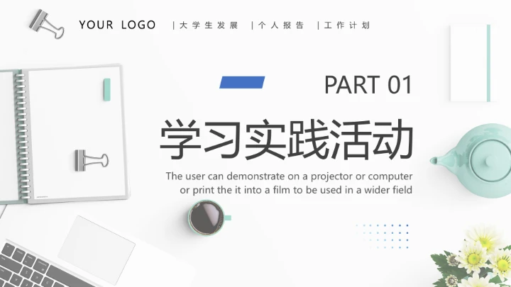 计算机科学与技术专业大学生求职个人综合展示职业生涯规划