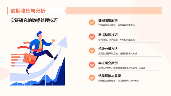 橙色插画风大学生专业课汇报PPT模板