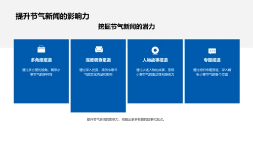 小寒新闻报道讲座PPT模板