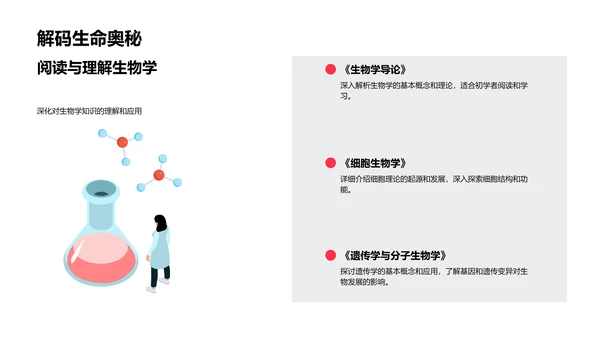 探索生物学基础PPT模板