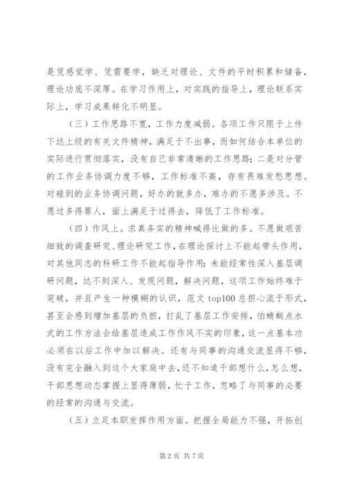 优秀范文：市国家税务局副局长党性分析材料.docx