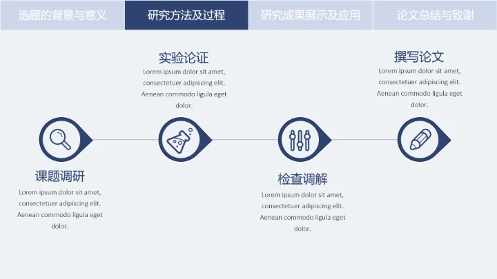 毕业答辩严谨学术风厦门大学毕业论文答辩开题报告PPT模版