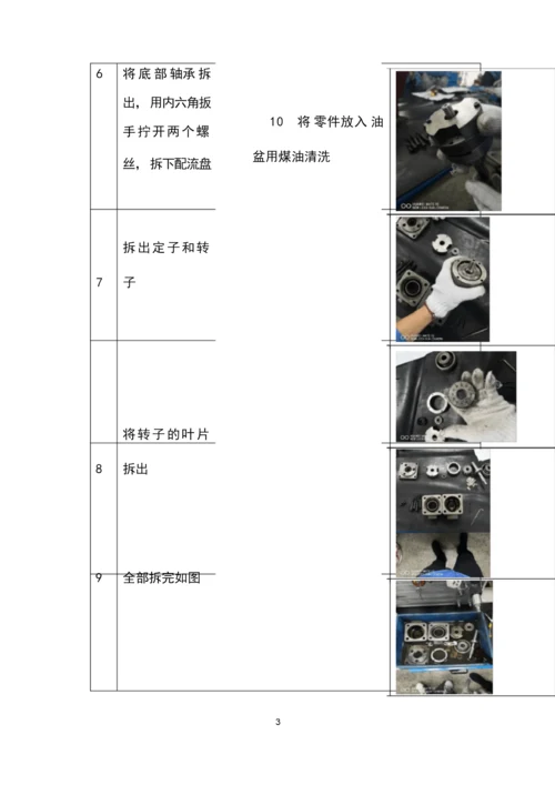 液压齿轮泵叶片泵柱塞泵 拆装步骤.docx