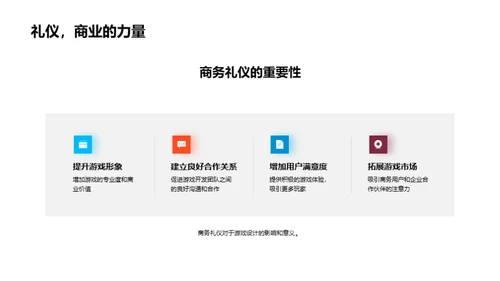 游戏设计与商务礼仪