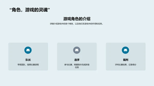 拼音知识游戏讲解PPT模板