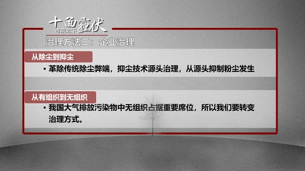预防雾霾低碳生活科普宣传PPT课件