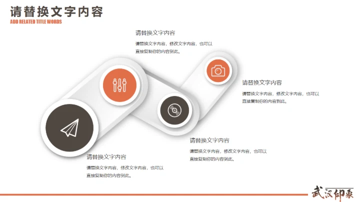 武汉印象旅游通用PPT模板