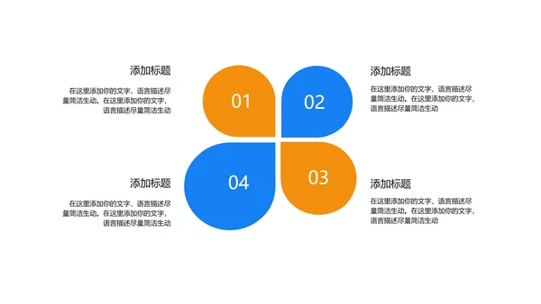蓝色简约风基金定投方案PPT模板
