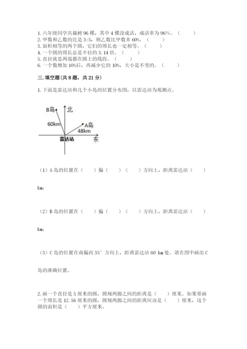 小学六年级上册数学期末测试卷附完整答案【夺冠系列】.docx