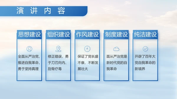 蓝色部队军事海军个人工作汇报PPT