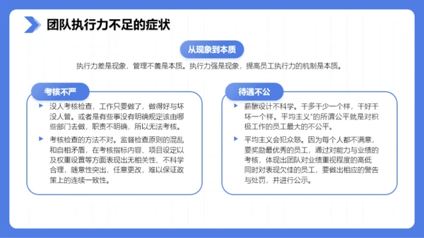 浅蓝色商务风企业团队执行力培训PPT模板