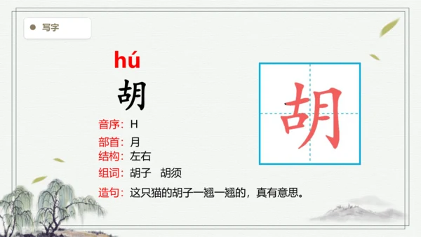 【2024秋季学期教材】语文二上18.  刘胡兰  生字识记课件