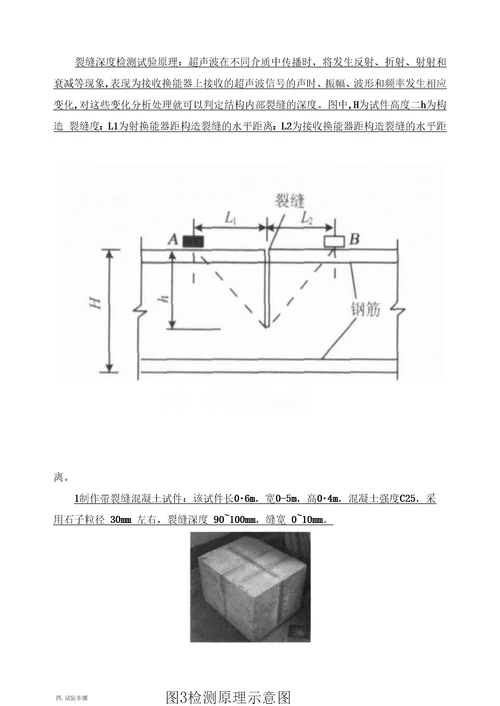 超声波法检测混凝土试验报告