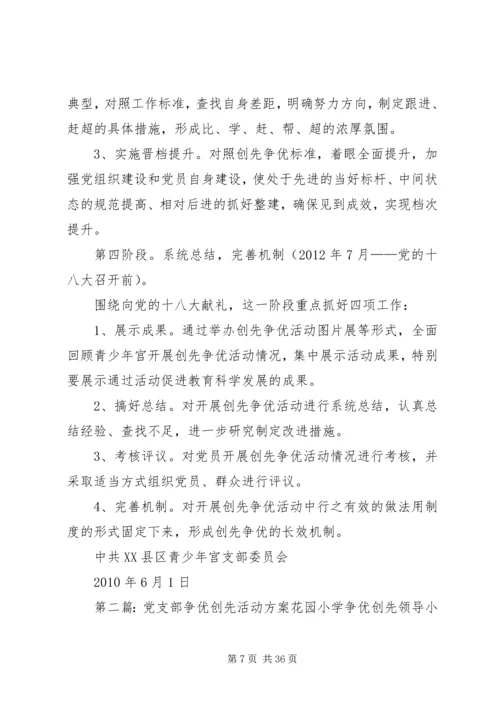 青少年宫党支部创先争优活动方案.docx