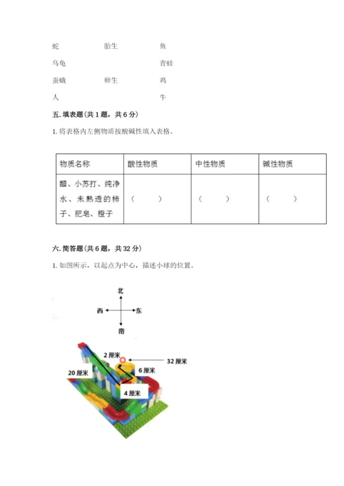 教科版科学三年级下册 期末测试卷附参考答案【满分必刷】.docx