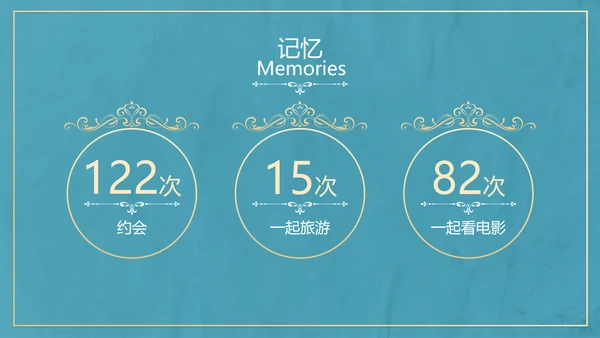 欧式典雅清新婚礼仪式PPT