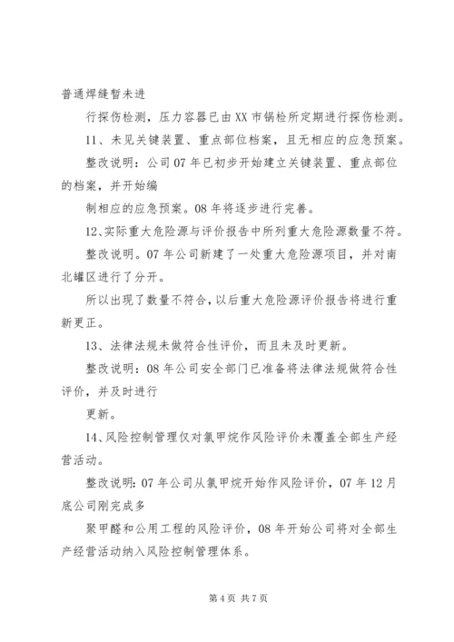 安全标准化验收整改报告 (2).docx