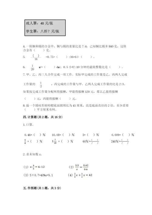 小升初数学期末测试卷带答案.docx