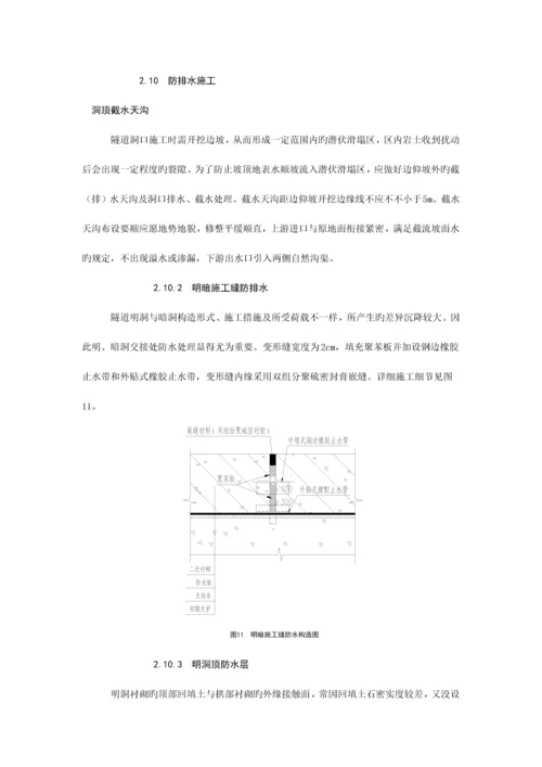 双耳墙隧道洞门施工技术.docx