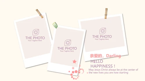 精美好看的花圈花环美容护肤宣传动态PPT