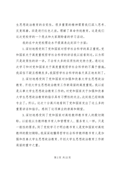 党员党校学习心得范文.docx