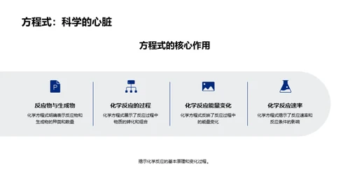 掌握化学方程式