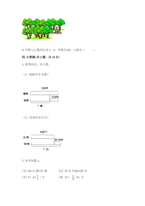 甘肃省小升初数学期末测试卷最新.docx