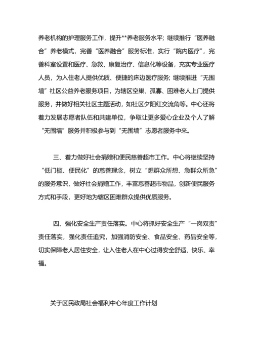 民政系统推进社会福利的工作计划.docx