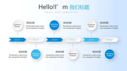 蓝色智慧健康医疗动态PPT