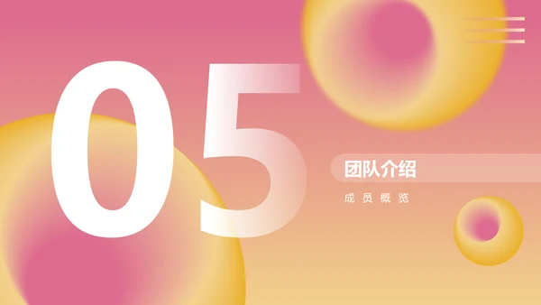 渐变风粉色社区团购商业计划书PPT套装