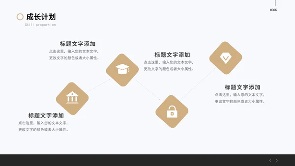 黑金岗位竞选PPT模板